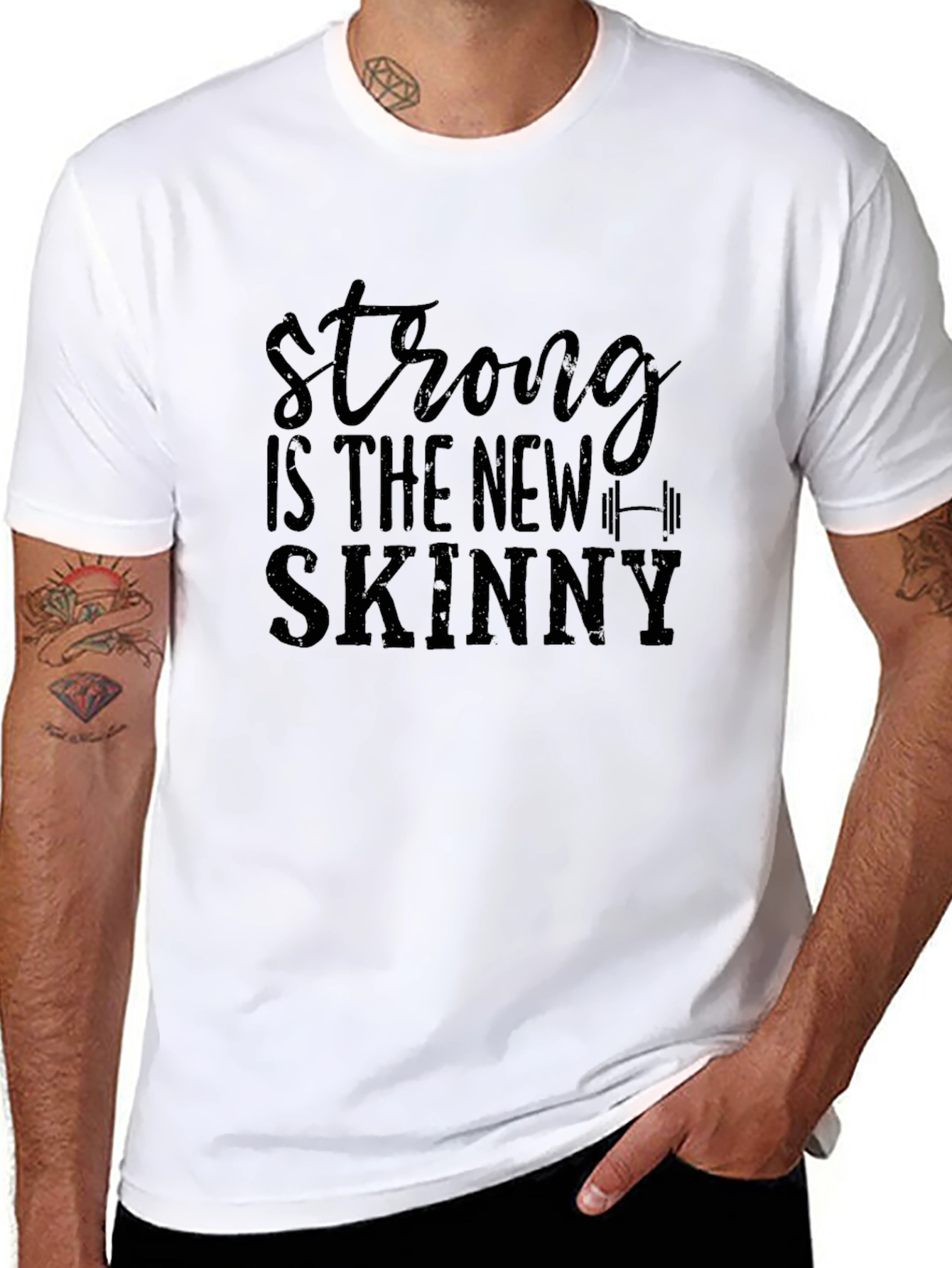 Strong is the New Skinny Graphic Tee