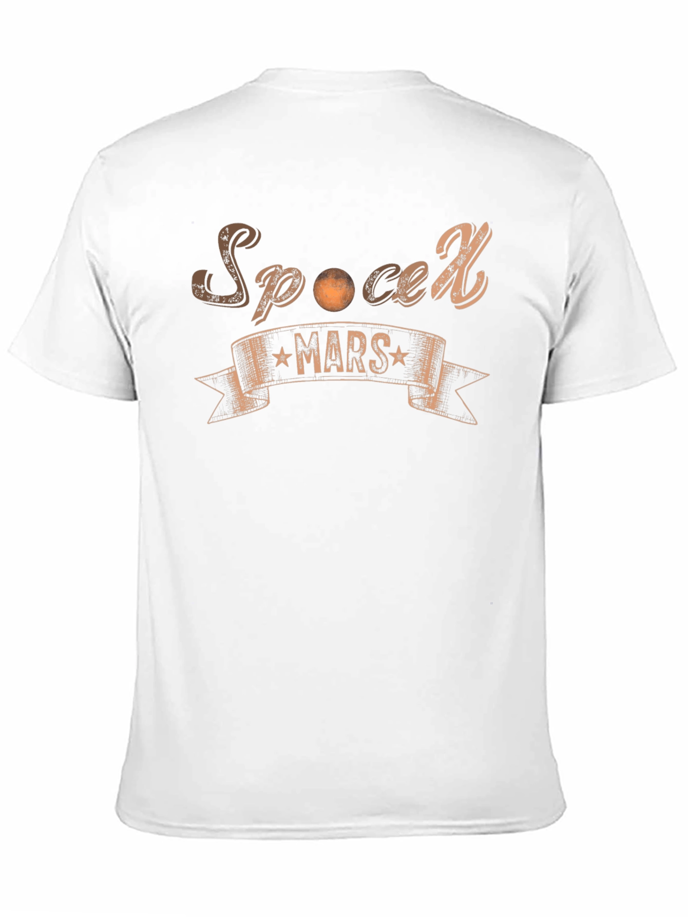 SpaceX Mars Black T-Shirt