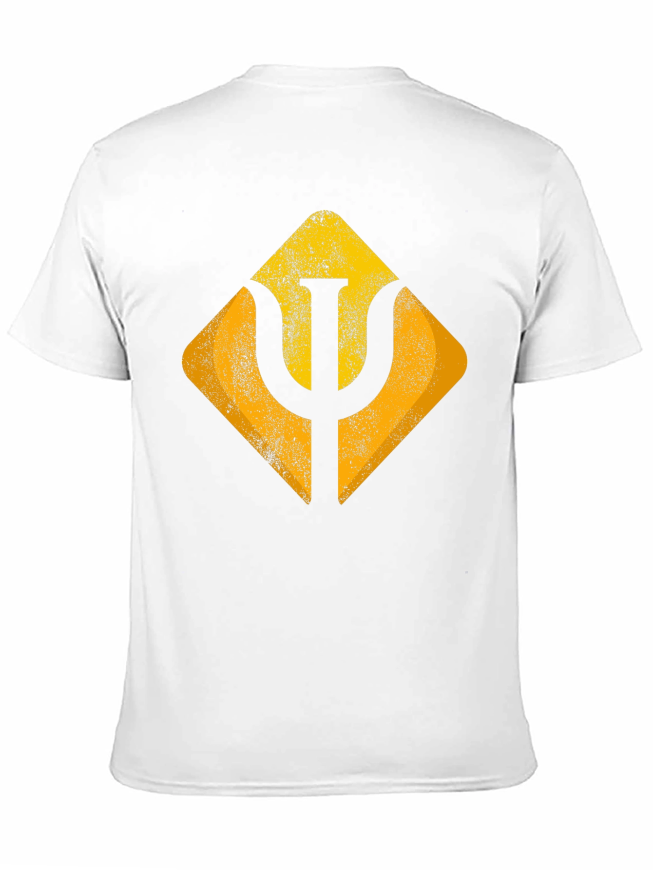 Geometric Symbol Graphic Tee - Soft Black Cotton
