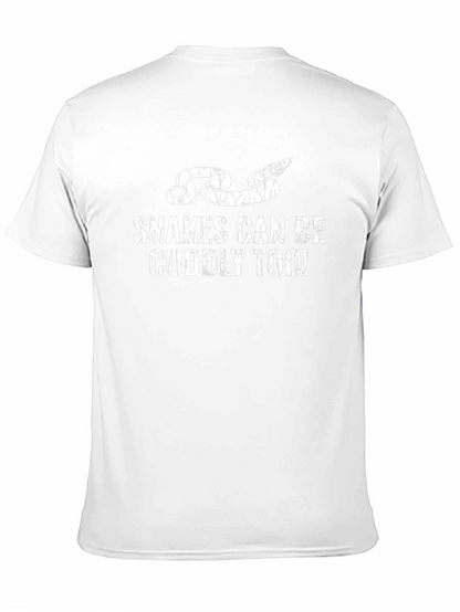 Snakes Can Be Cuddly Too! Graphic T-Shirt