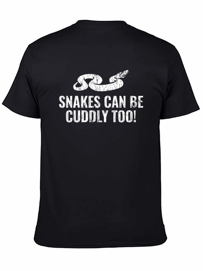 Snakes Can Be Cuddly Too! Graphic T-Shirt