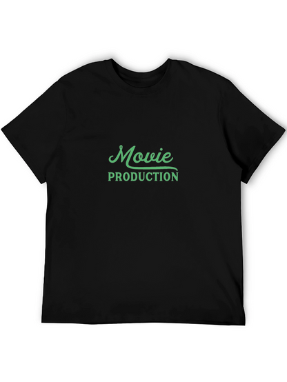 Movie Production Crew Tee - Black