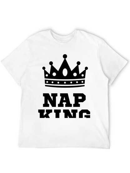 Nap King Graphic T-Shirt - Comfortable Sleepwear
