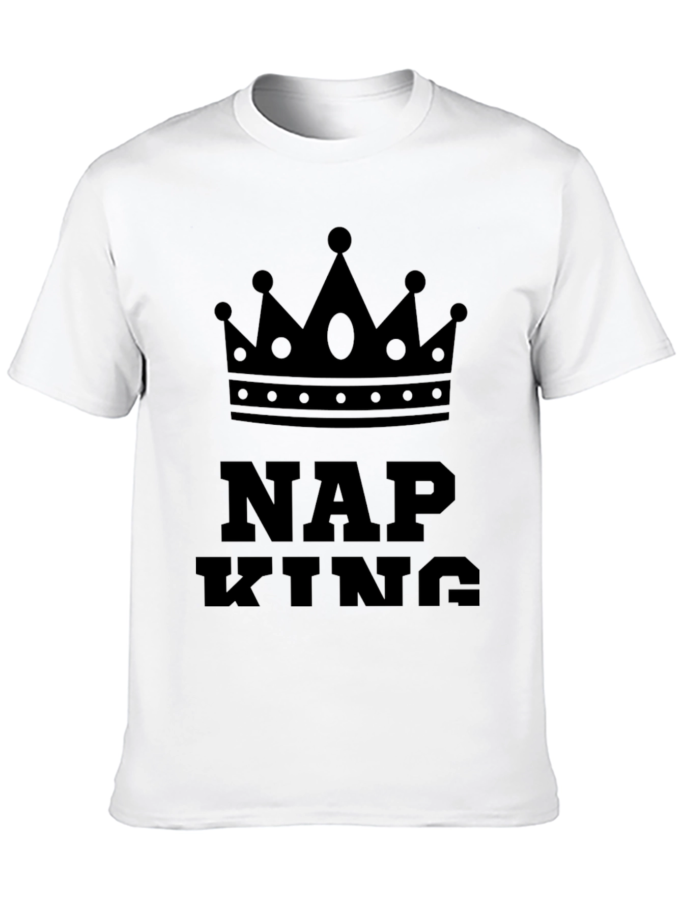 Nap King Graphic T-Shirt - Comfortable Sleepwear