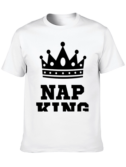 Nap King Graphic T-Shirt - Comfortable Sleepwear