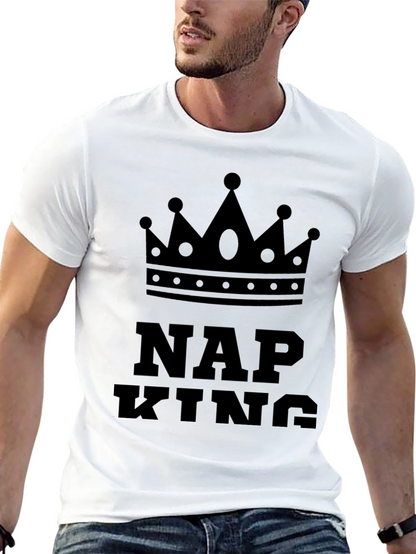 Nap King Graphic T-Shirt - Comfortable Sleepwear