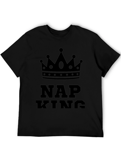 Nap King Graphic T-Shirt - Comfortable Sleepwear
