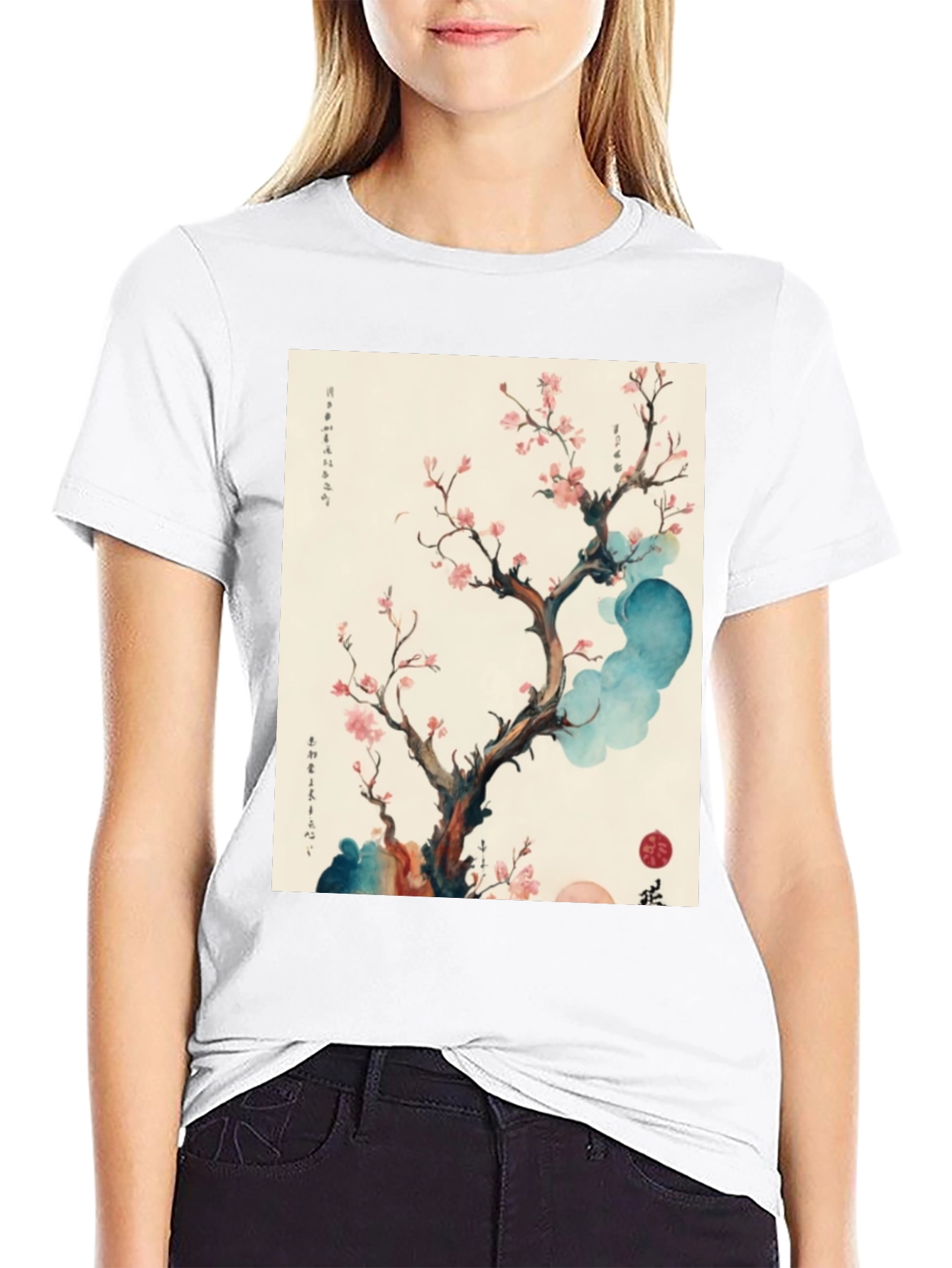 Cherry Blossom Art T-Shirt