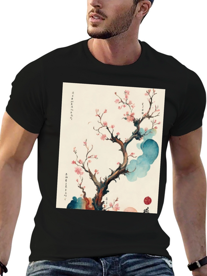 Cherry Blossom Art T-Shirt