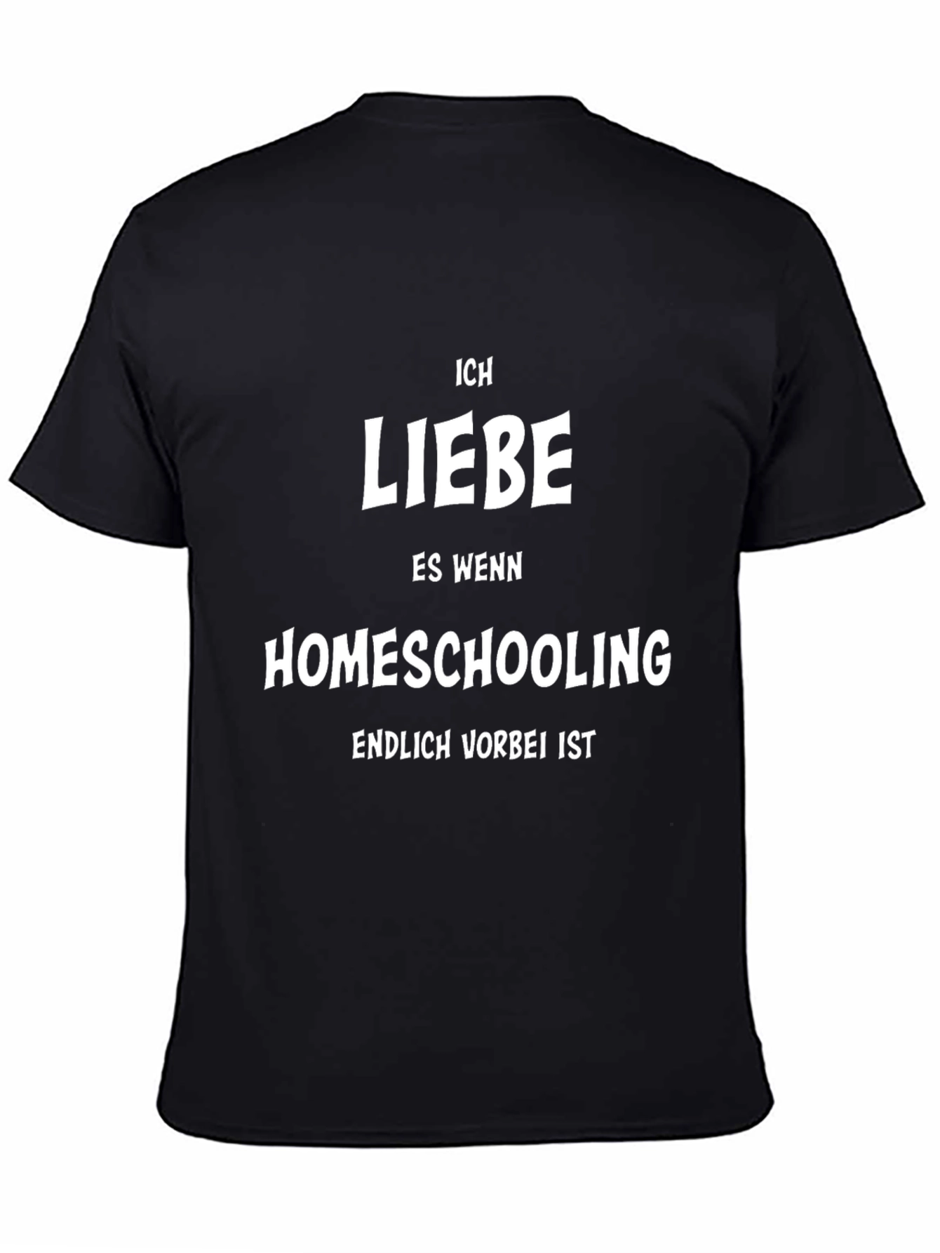 Ich Liebe Homeschooling Funny German T-Shirt
