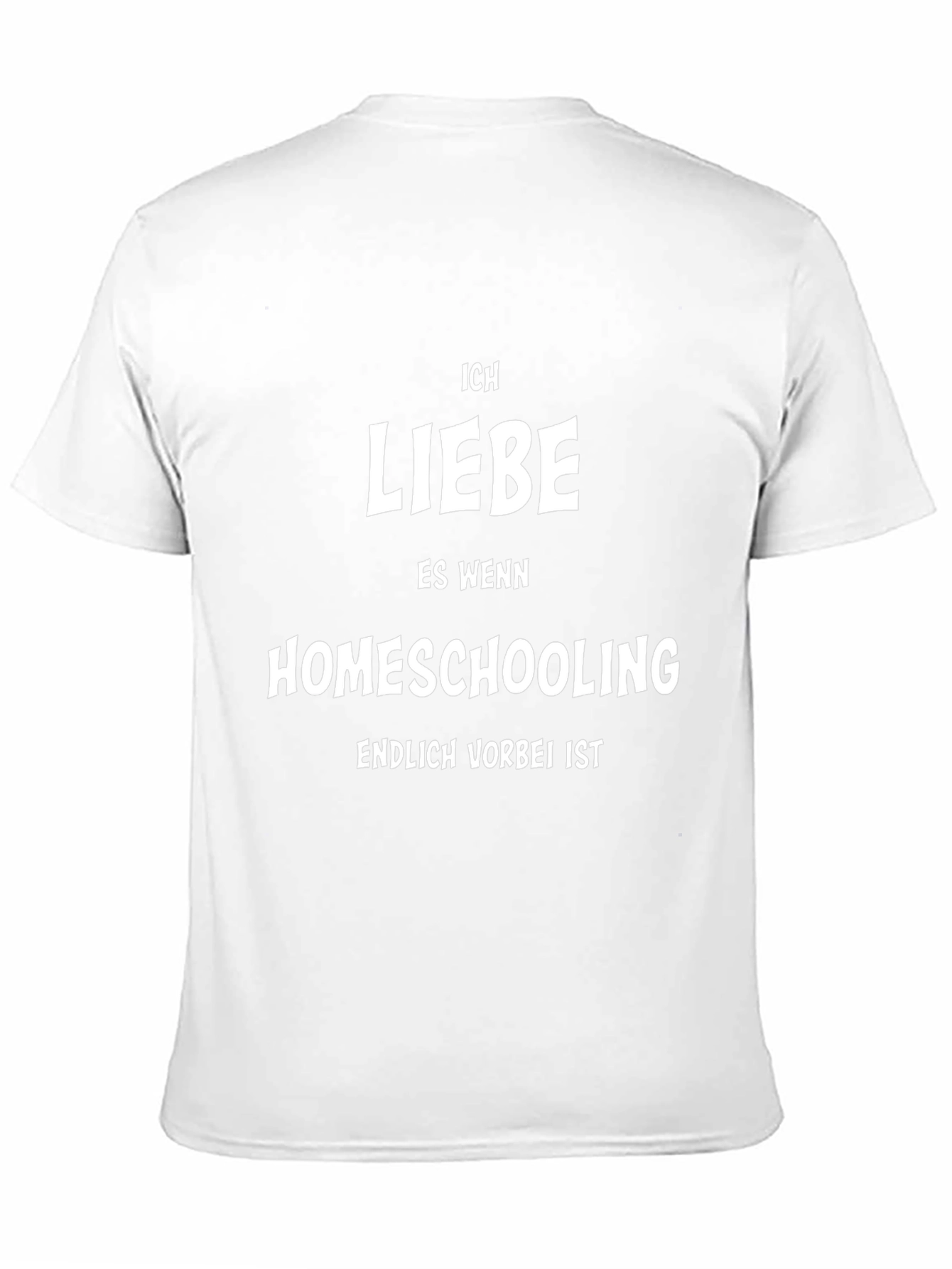 Ich Liebe Homeschooling Funny German T-Shirt