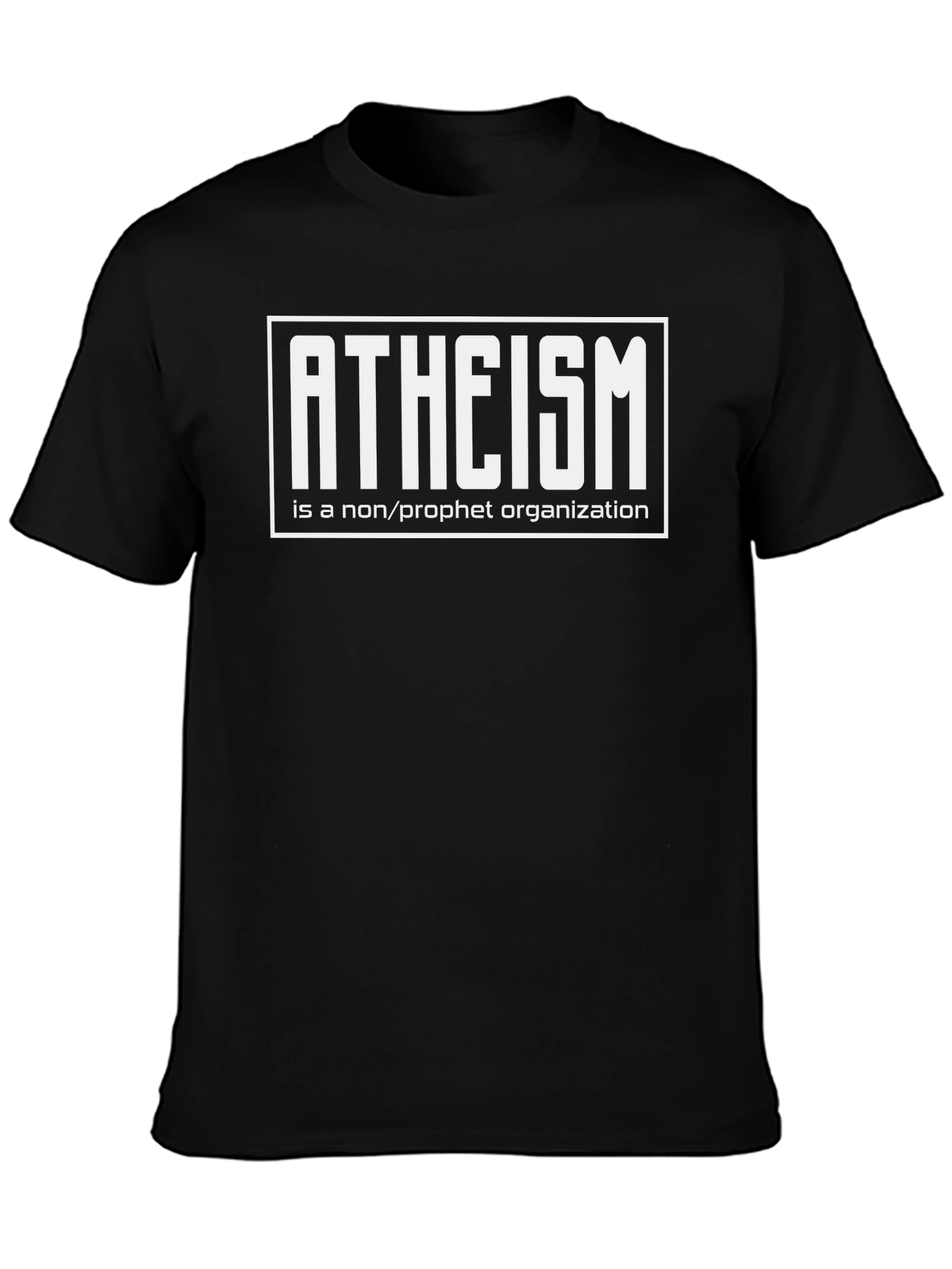 Atheism Non-Profit Black T-Shirt