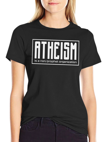 Atheism Non-Profit Black T-Shirt