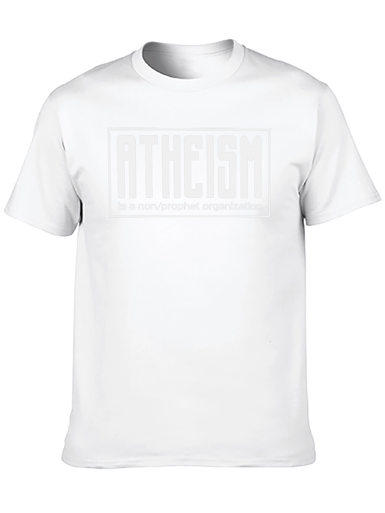 Atheism Non-Profit Black T-Shirt