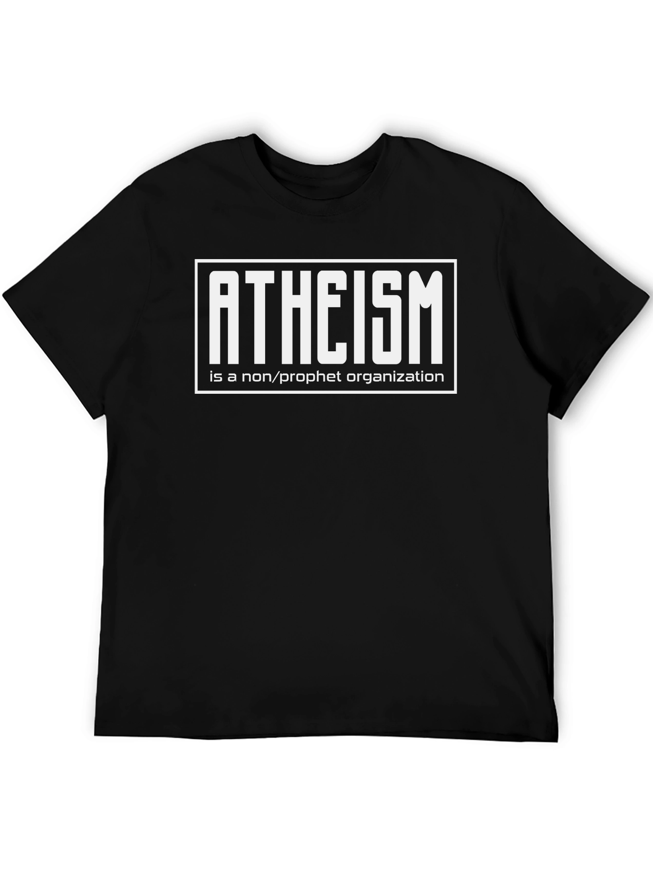 Atheism Non-Profit Black T-Shirt