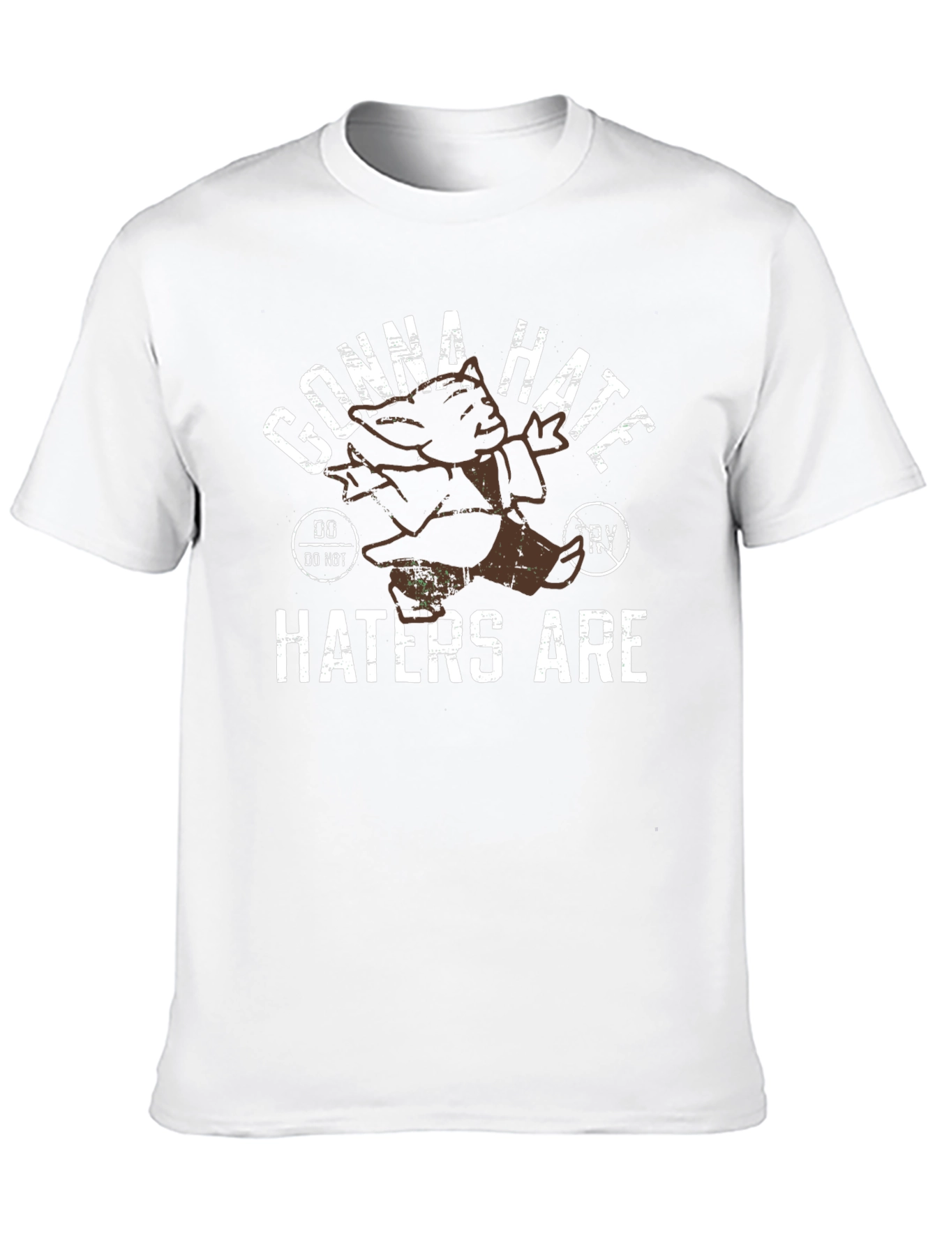 Gonna Hate Haters Are Graphic T-Shirt - Mens Black