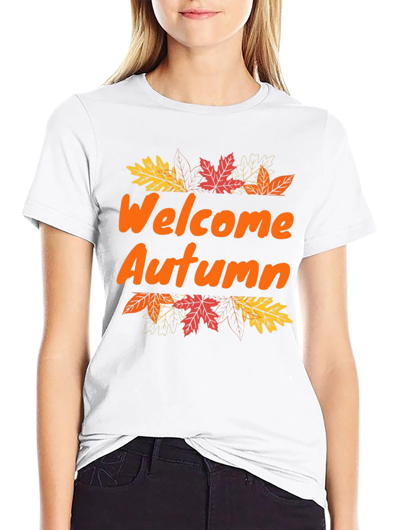 Welcome Autumn T-Shirt - Fall Season Apparel