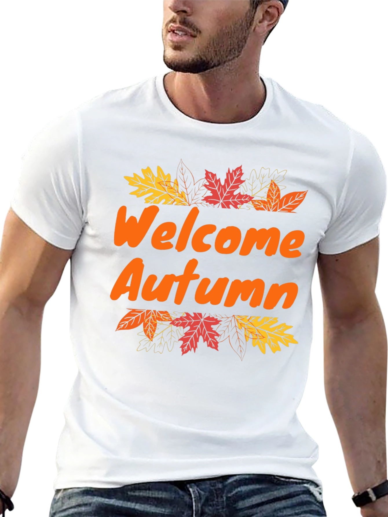 Welcome Autumn T-Shirt - Fall Season Apparel