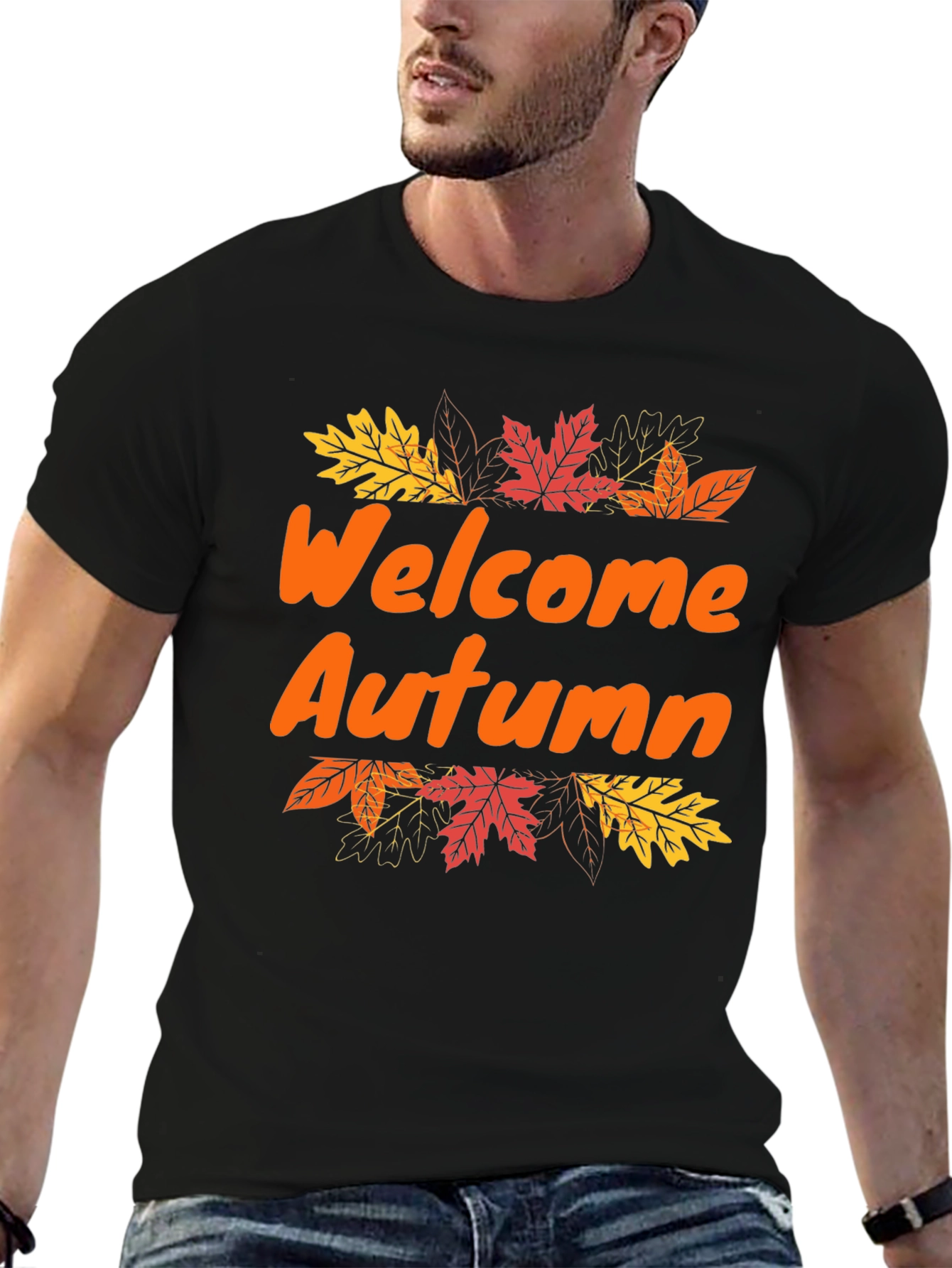 Welcome Autumn T-Shirt - Fall Season Apparel