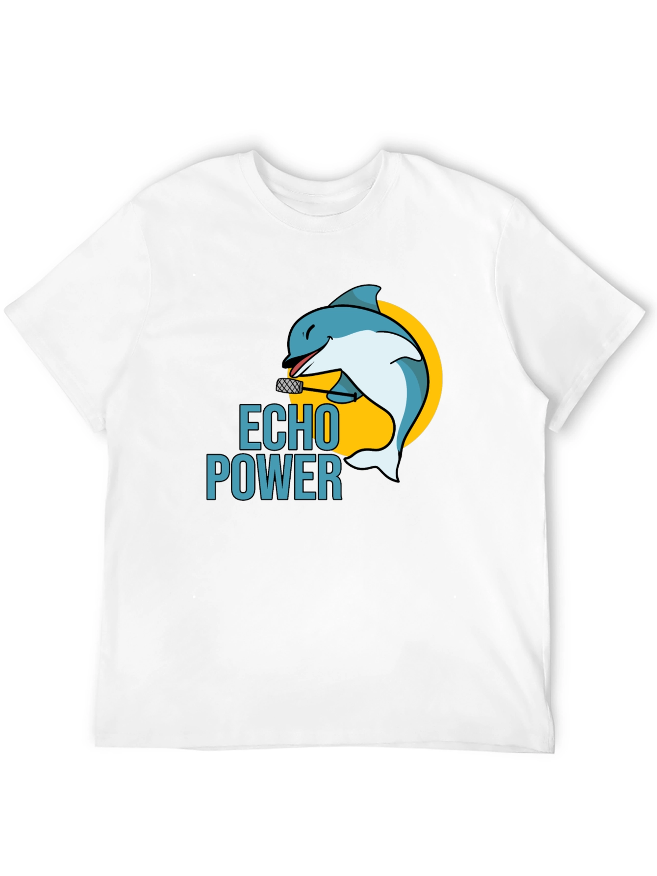 Echo Power Dolphin Black T-Shirt