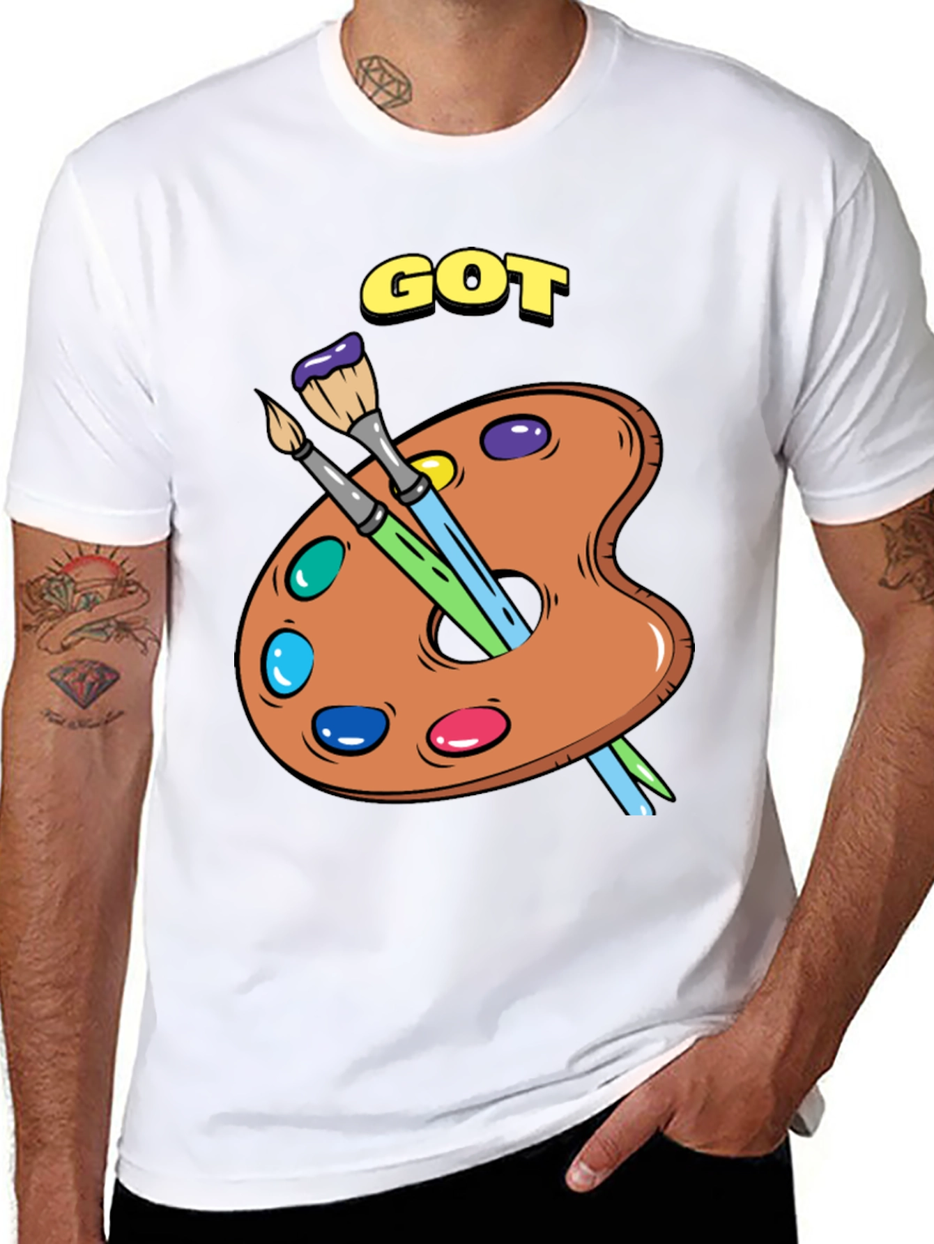 Artist Palette T-Shirt - Got Skills!