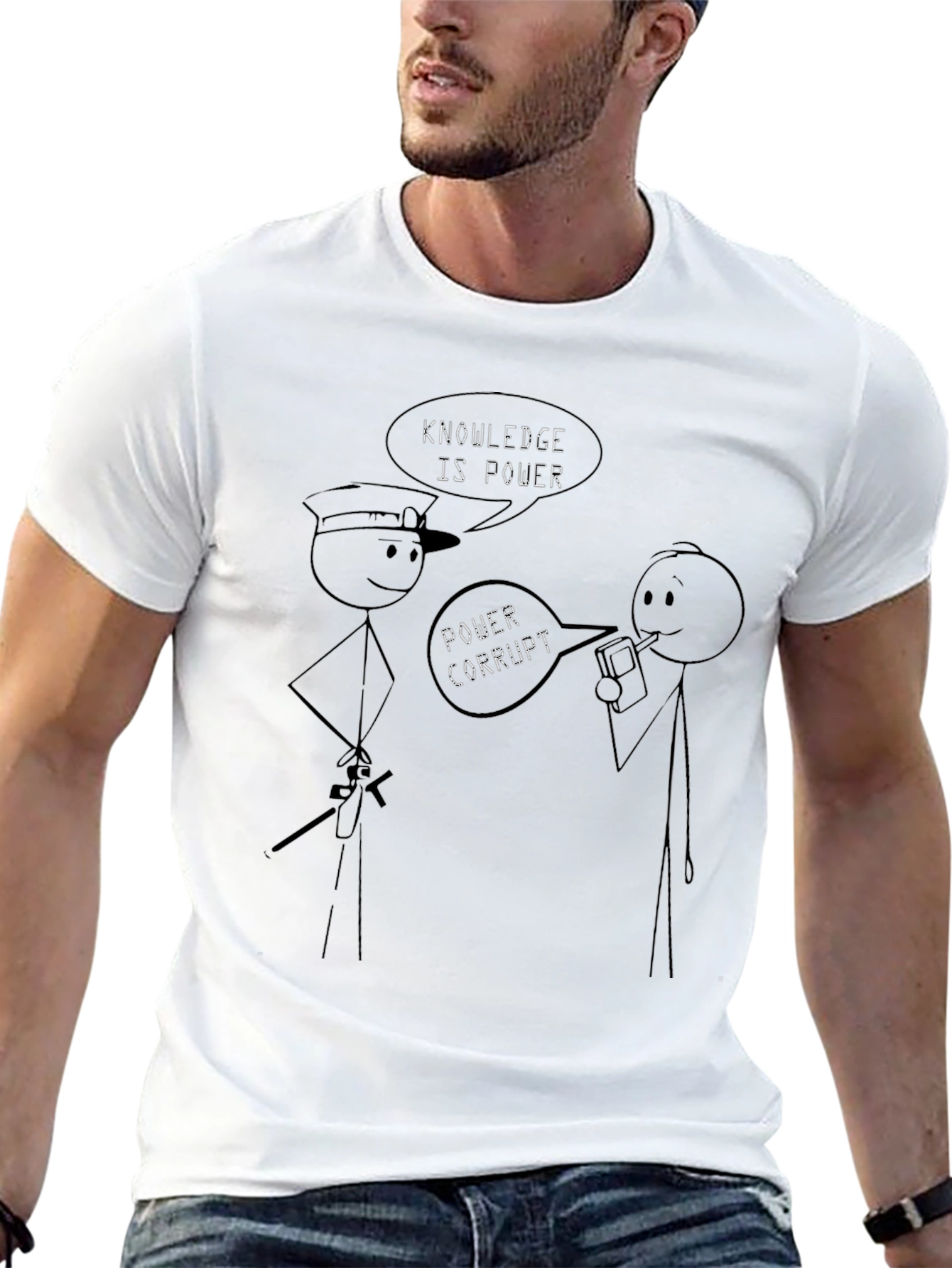 Knowledge is Power Graphic Tee