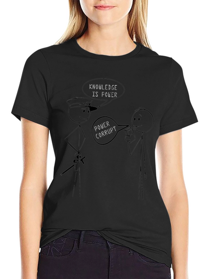 Knowledge is Power Graphic Tee