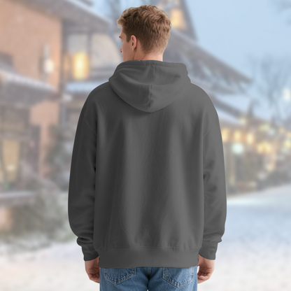 Cool Graphic Hoodie - Distressed-Style Modified Flag