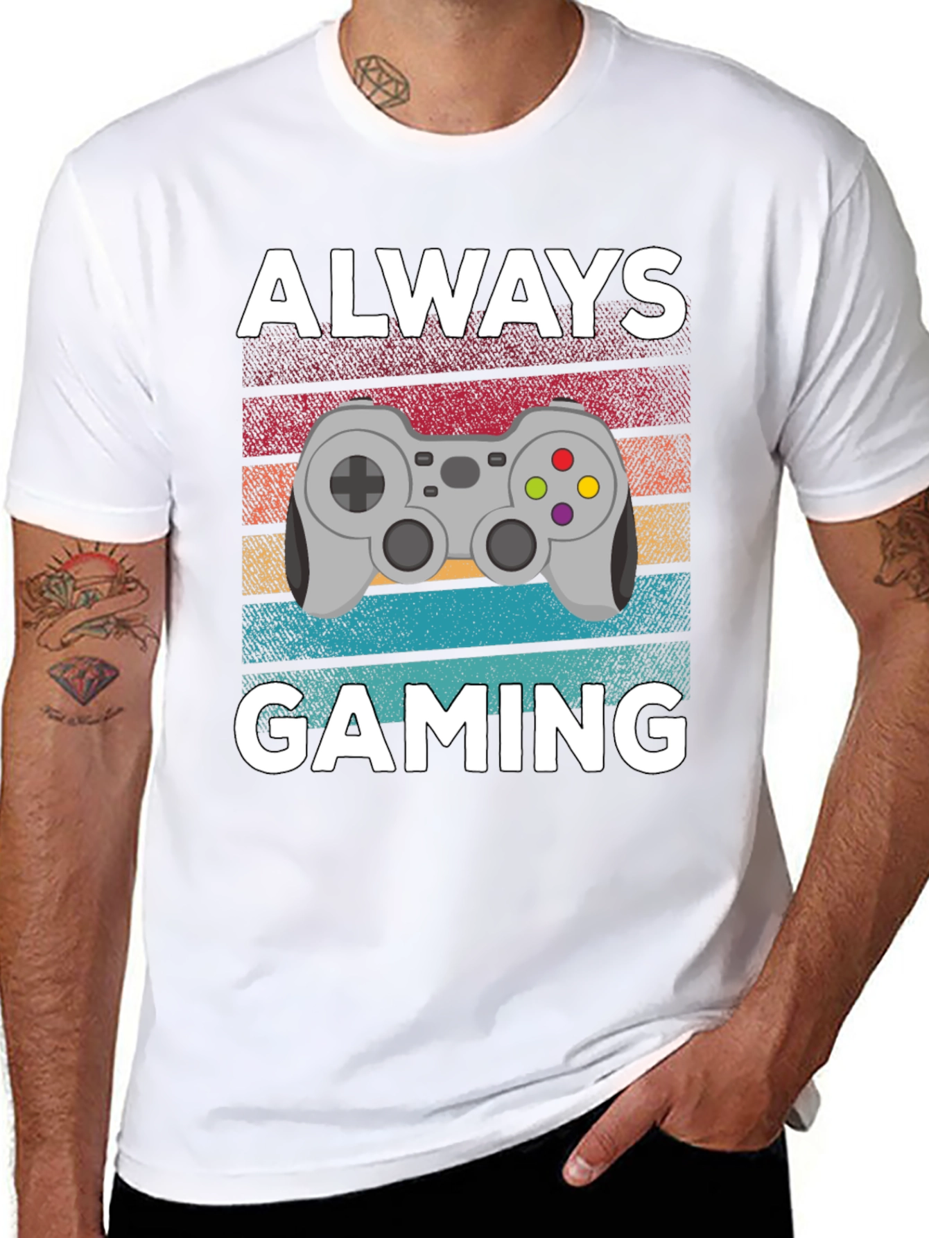 Always Gaming T-Shirt - Gamer Gift