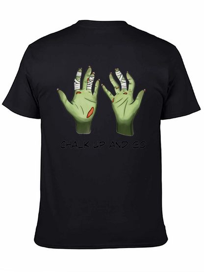 Chalk Up And Go Zombie Hands T-Shirt