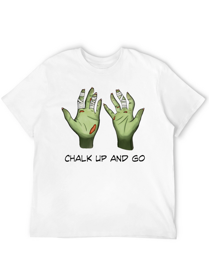 Chalk Up And Go Zombie Hands T-Shirt