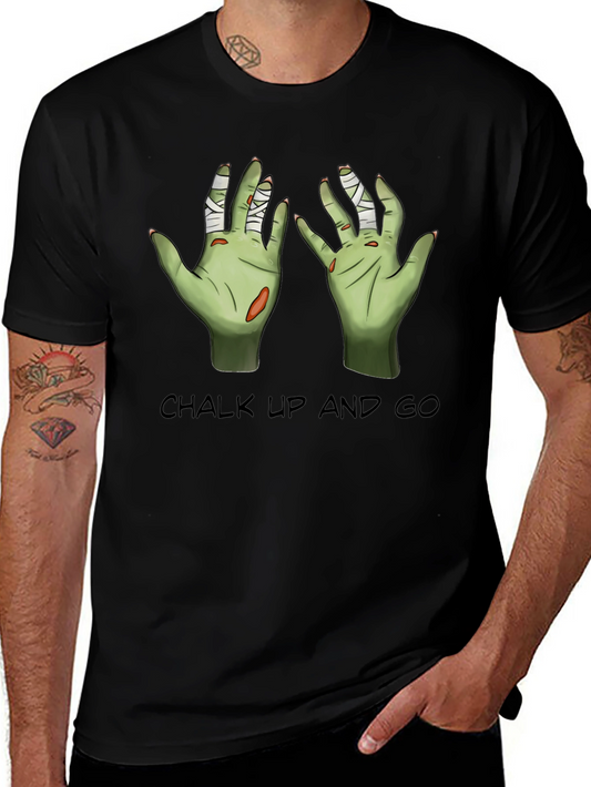 Chalk Up And Go Zombie Hands T-Shirt
