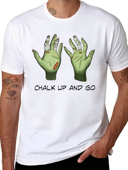 Chalk Up And Go Zombie Hands T-Shirt