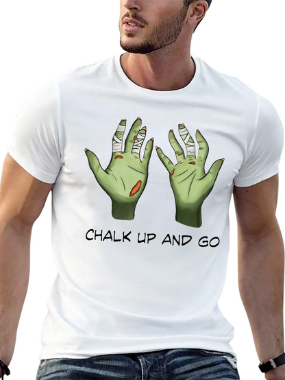 Chalk Up And Go Zombie Hands T-Shirt