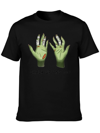 Chalk Up And Go Zombie Hands T-Shirt