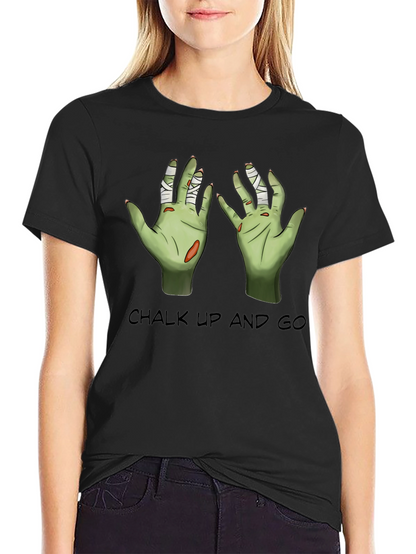Chalk Up And Go Zombie Hands T-Shirt