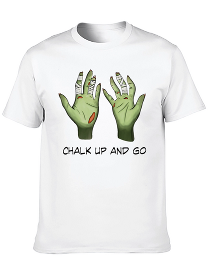 Chalk Up And Go Zombie Hands T-Shirt