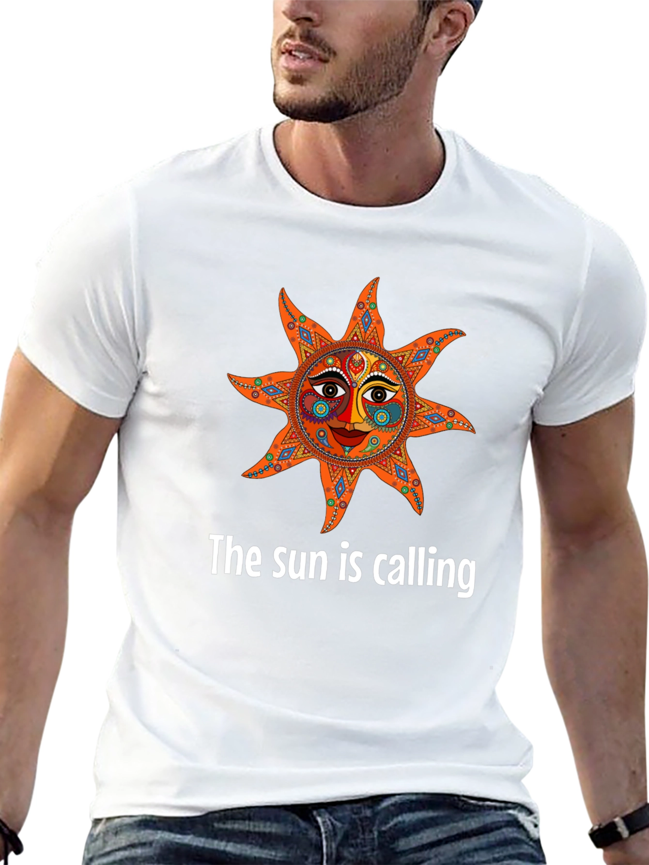 The Sun Is Calling Graphic T-Shirt