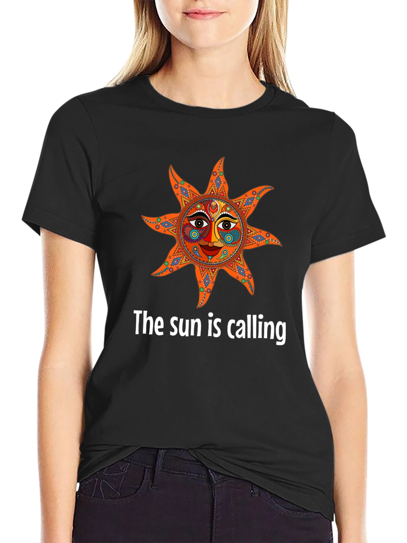 The Sun Is Calling Graphic T-Shirt