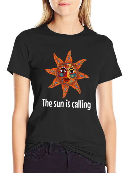 The Sun Is Calling Graphic T-Shirt
