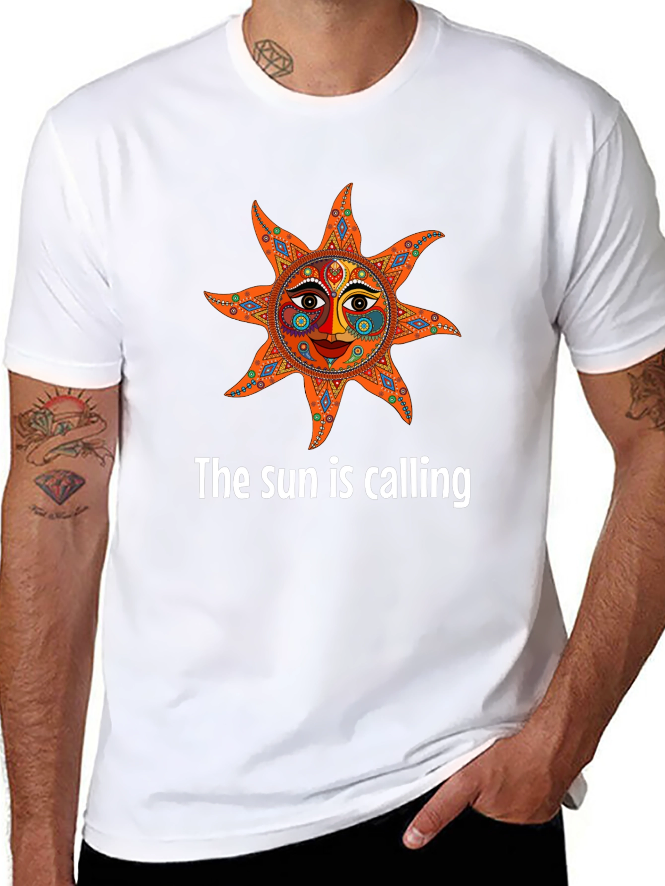 The Sun Is Calling Graphic T-Shirt