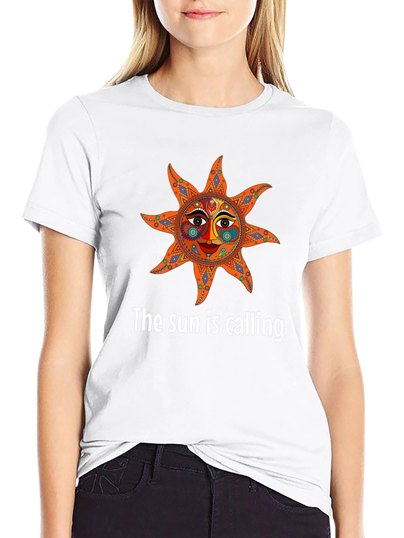 The Sun Is Calling Graphic T-Shirt