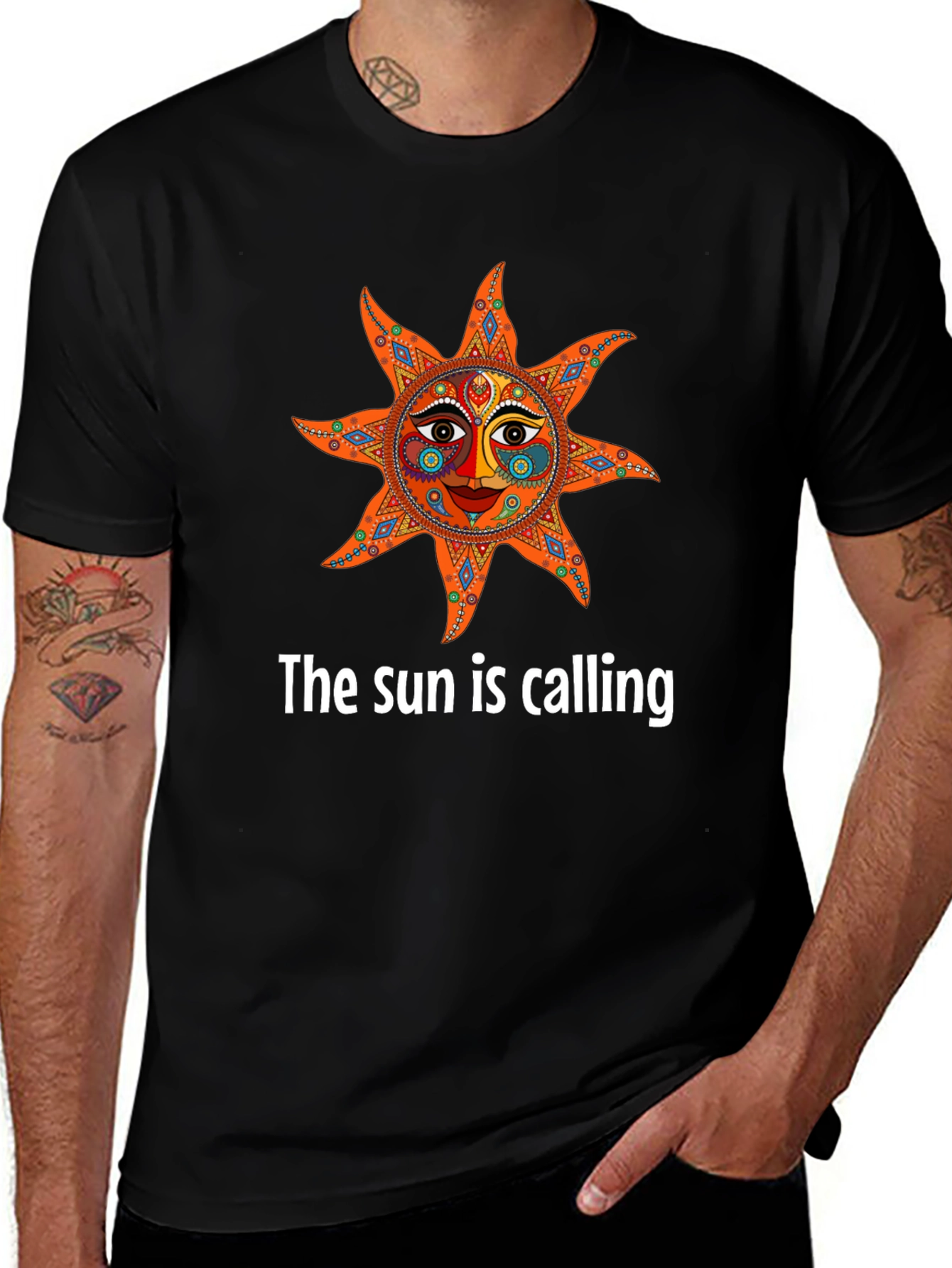 The Sun Is Calling Graphic T-Shirt