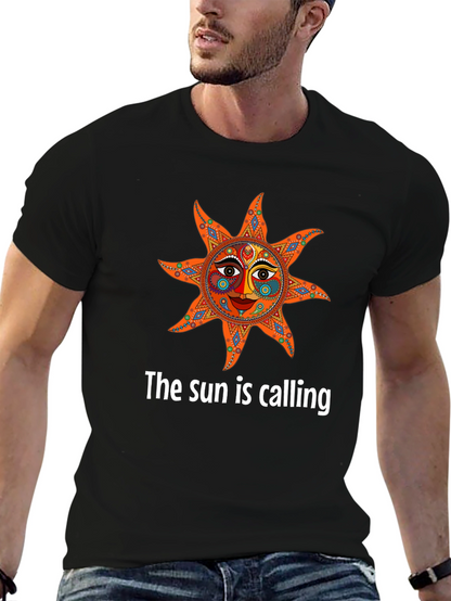 The Sun Is Calling Graphic T-Shirt