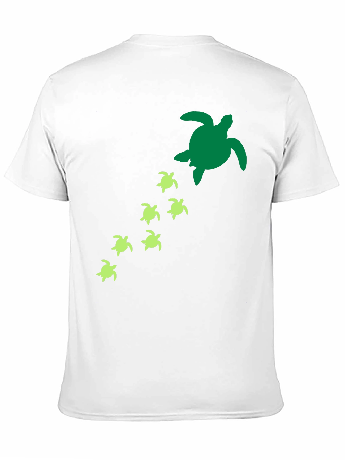 Turtle Family T-Shirt - Sea Life Graphic Tee