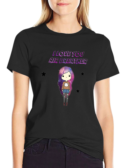 I Love You Air Breather Graphic T-Shirt