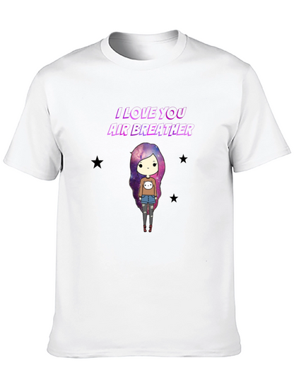 I Love You Air Breather Graphic T-Shirt