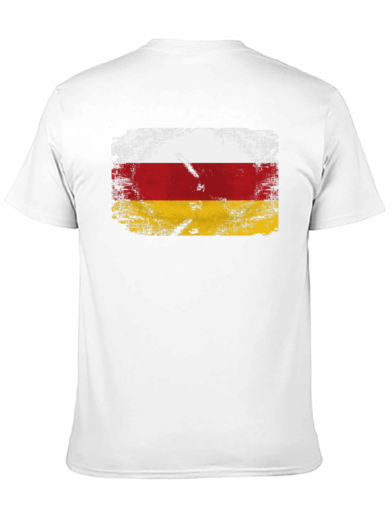 Ossetia Flag T-Shirt - Distressed Design