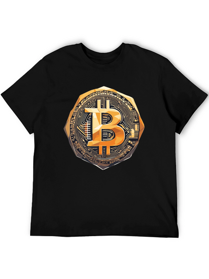 Bitcoin Graphic Tee - Crypto Currency Fashion