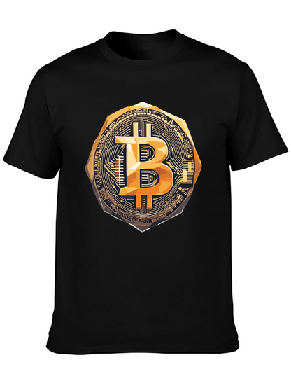 Bitcoin Graphic Tee - Crypto Currency Fashion